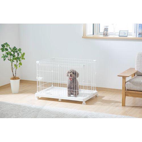 アイリスオーヤマ システムサークルトレー付き マットホワイト STS