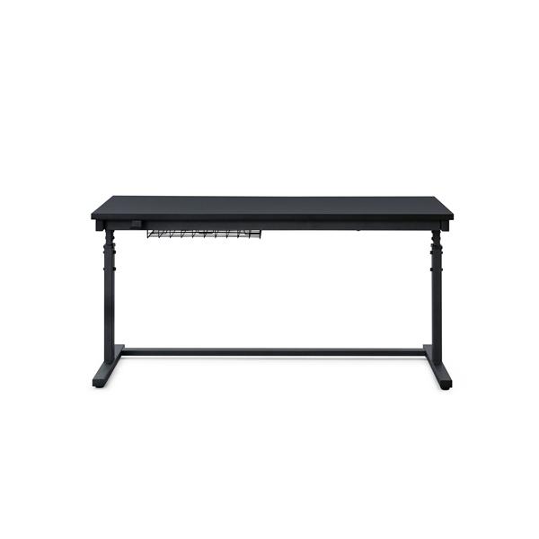 アイリスオーヤマ 昇降デスク 幅120cm UDD-1200 ブラック
