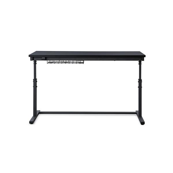 アイリスオーヤマ 昇降デスク 幅120cm UDD-1200 ブラック