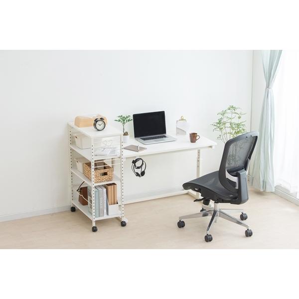 アイリスオーヤマ 昇降デスク 幅100cm UDD-1000 ホワイト