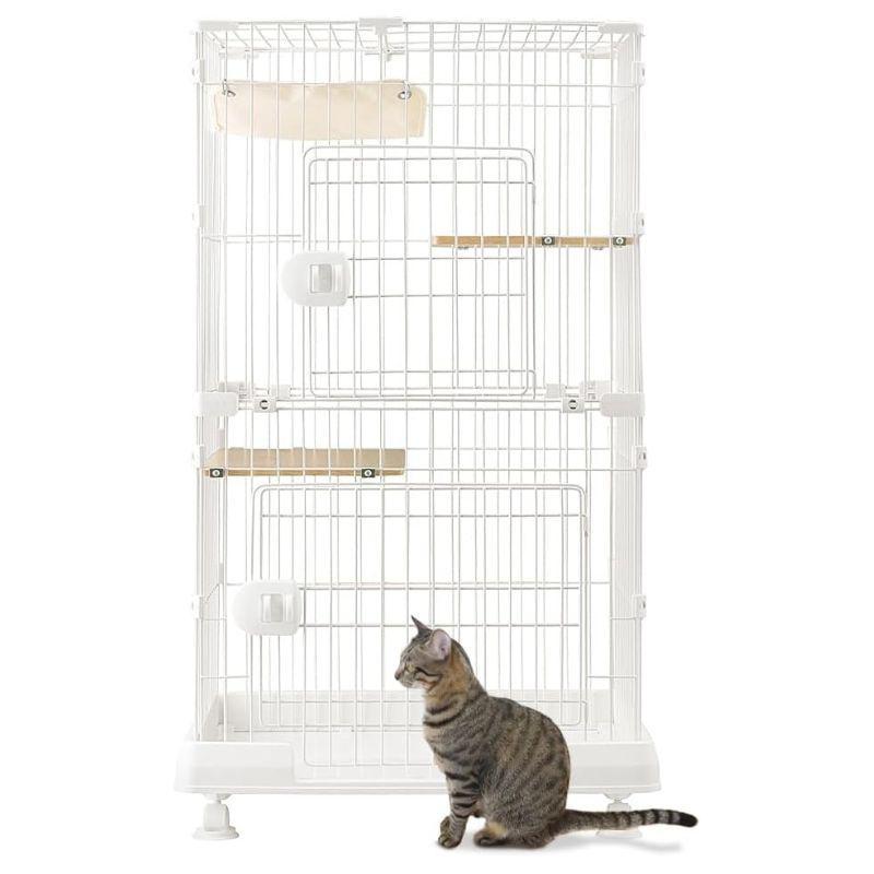 即納在庫品] アイリスオーヤマ ミニキャットケージ ハンモック付き