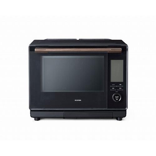 オーブンレンジ 黒 木製ハンドル付き　　　　　　MS-F3002-B MS-F3002-B コンベクションスチームオーブンレンジ 30L 1個
