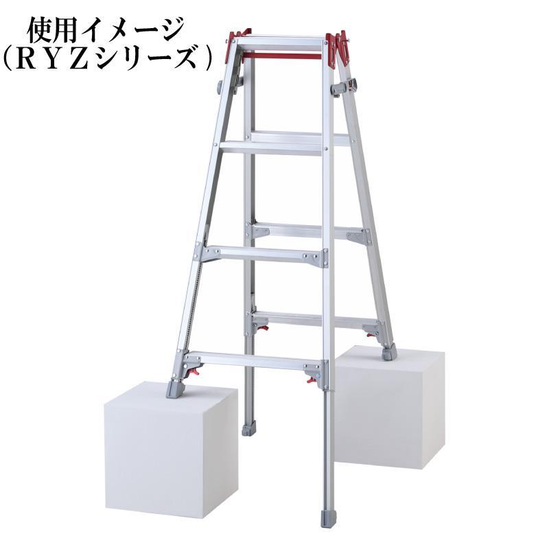 アルミハシゴ値下げ❗️ ハセガワ [即納在庫品] 【特別カラー「ハンターグリーン」】 脚部伸縮