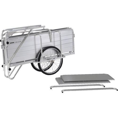 ALINCO リヤカー 150kg 新品未使用 ALINCO(アルインコ) 折りたたみ式リヤカー HK150E : ホームセンター