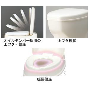 安寿 サニタリエース OD 両用式 暖房便座タイプ / 533-316 ノーマル アイボリー アロン化成 (T0262)の画像