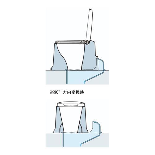 安寿 サニタリエース SD 据置式 暖房便座タイプ / 871-145 補高＃5 アロン化成 排泄関連/簡易便座/据置式 (T0264)の画像