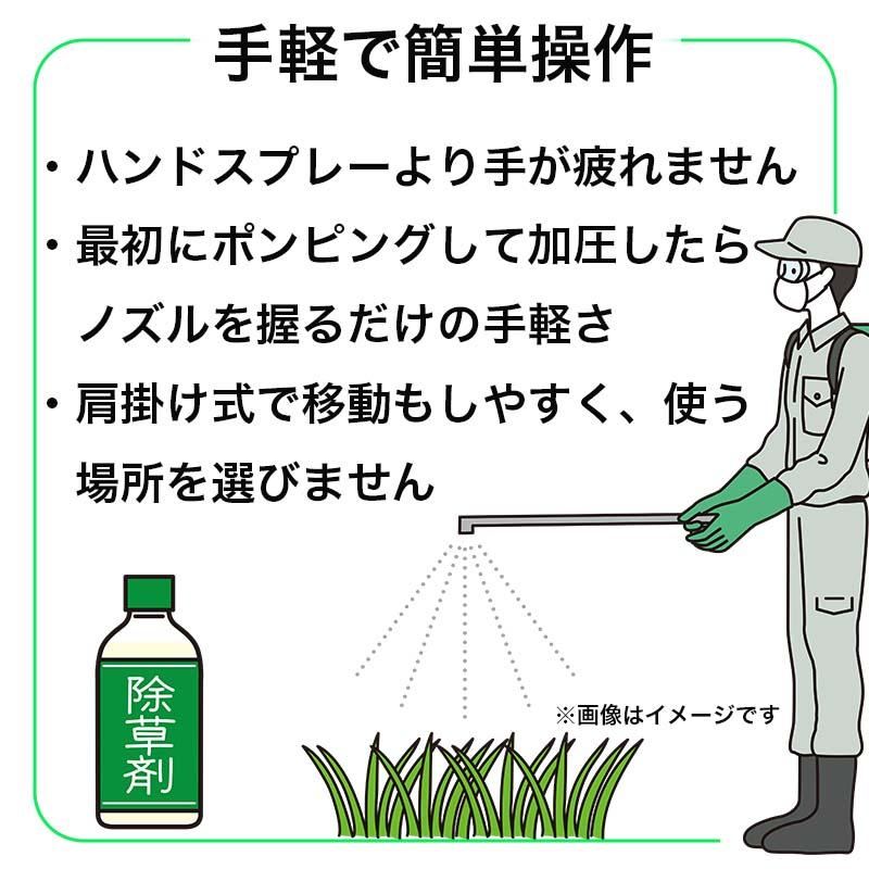工進（KOSHIN） [在庫あり・即納] 蓄圧式 噴霧器 HS-401E 4L タンク