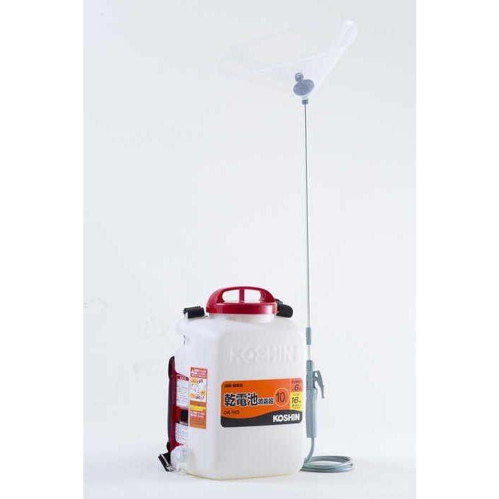 最大64%OFFクーポン 工進 乾電池式背負噴霧器DK10D delphine-ceccoli.fr