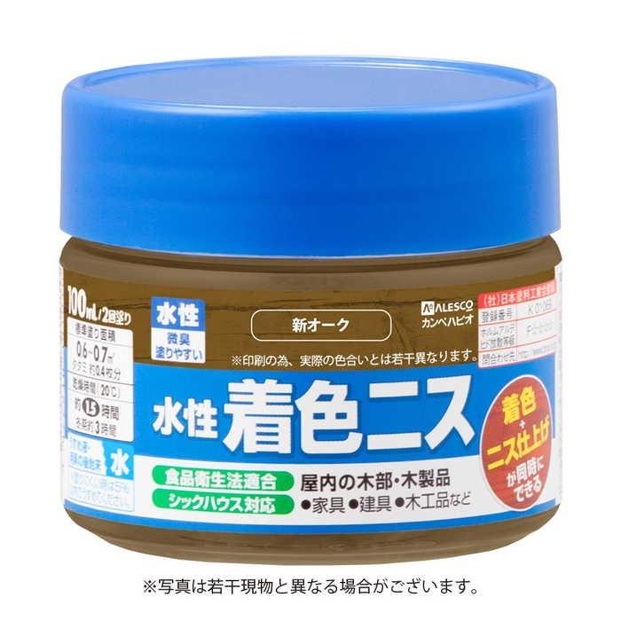 カンペハピオ 水性着色ニス 新オーク 100ML｜hcvalor