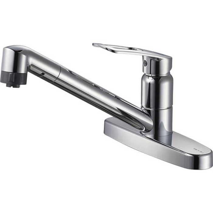 三栄水栓 シングル台付切替シャワー混合栓 : ホームセンターバロー