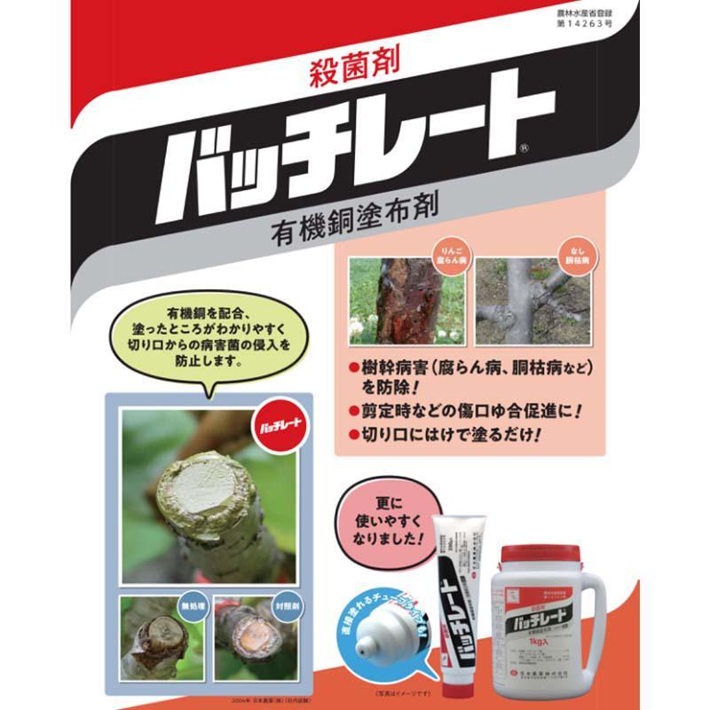 日本化薬 バッチレート (200g) 殺菌剤 農薬 果樹 ガーデニング 予防｜hcvalor｜02