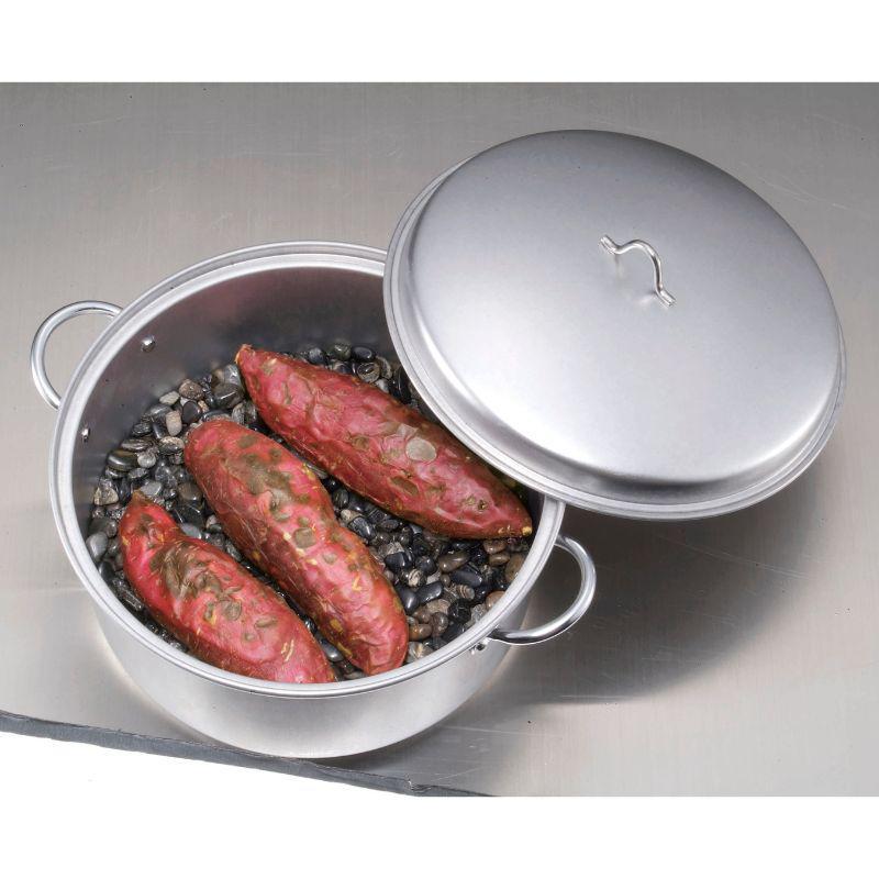 【石2kg付属で即実践】CAPTAIN STAG M-5558を本気レビュー！3,663円の本格派石焼きいも鍋おすすめモデル