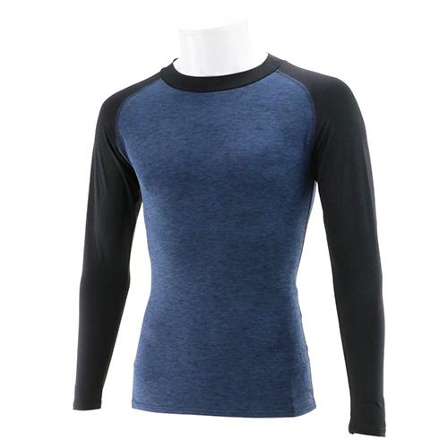 SK11 ソフトインナー長袖 1枚 M-NVY-1P ネイビー : ホームセンター