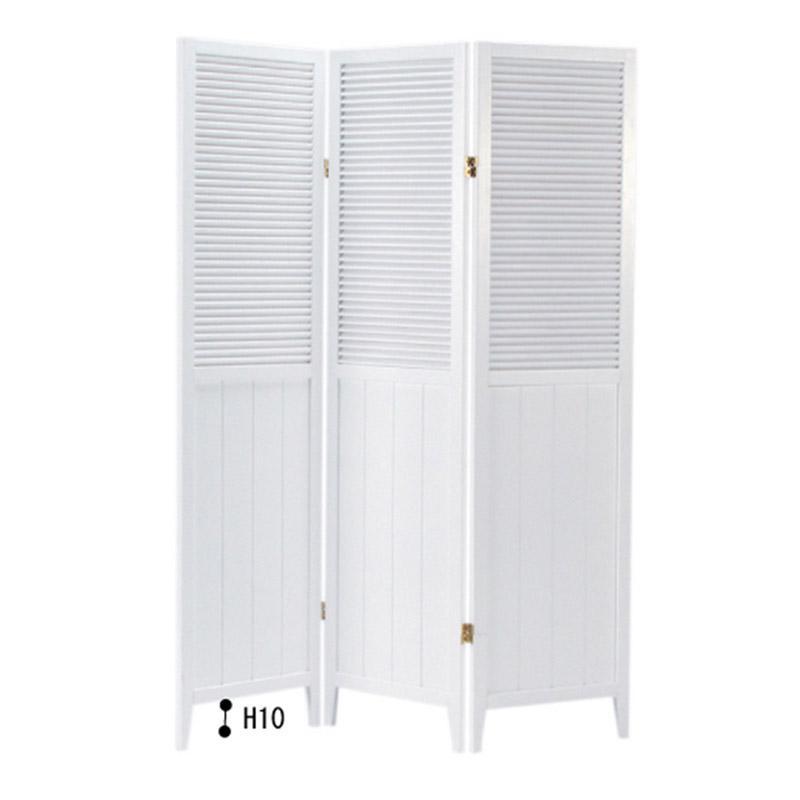 パーテーション    折りたたみ 3面 パーテーション 間仕切り 折りたたみ 完成品 W40×D3P×H160 ホワイト