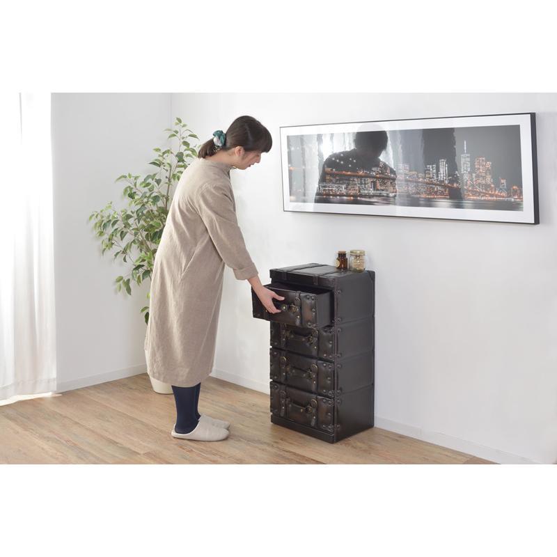 チェスト 木製 おしゃれ 4段 完成品 タンス 引き出し収納 収納