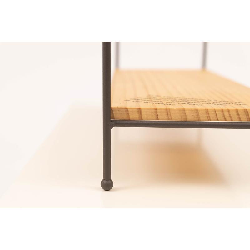 木製棚 オープンラック シンプル 木目 収納ラック キャビネット 完成品 W40
