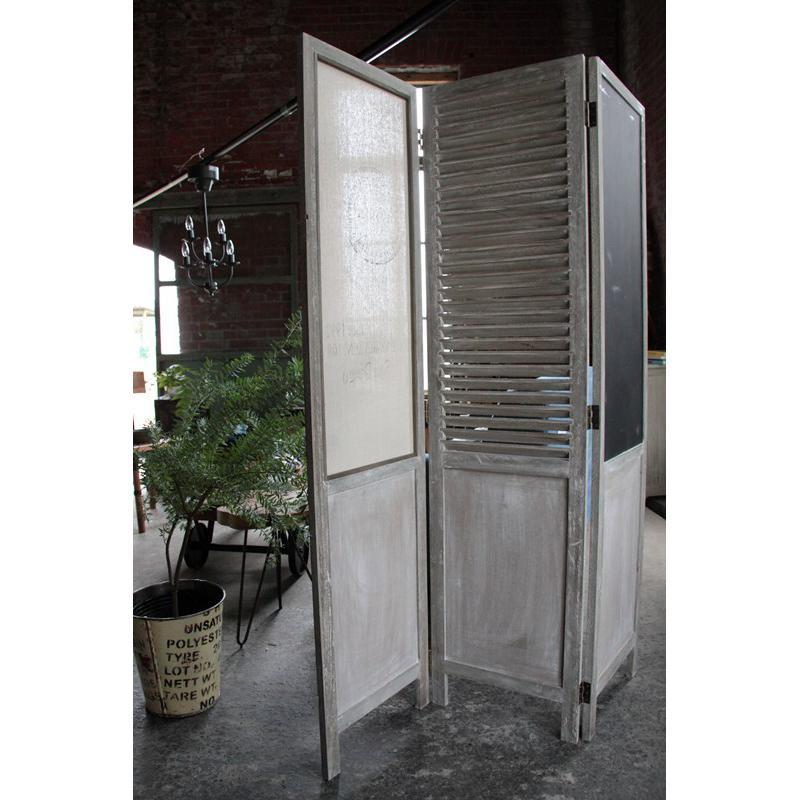 アンティーク衝立3連漆黒 hcvalor_vh-4985155170050