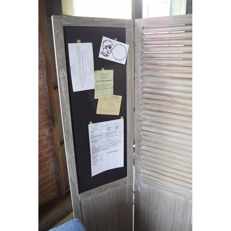 [新品未使用]送料込み　パーテーション3枚セット 楽天市場】【中古】3連パネル H1800 ブルー 衝立