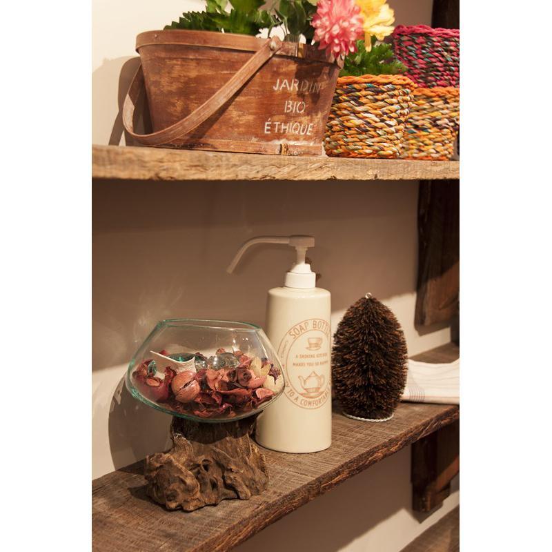 テラリウム フラワーベース インテリア 流木クリア ガラス