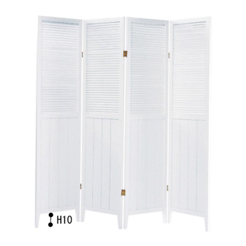 パーテーション 間仕切り 折りたたみ 完成品 W40×D4P×H160 ナチュラル