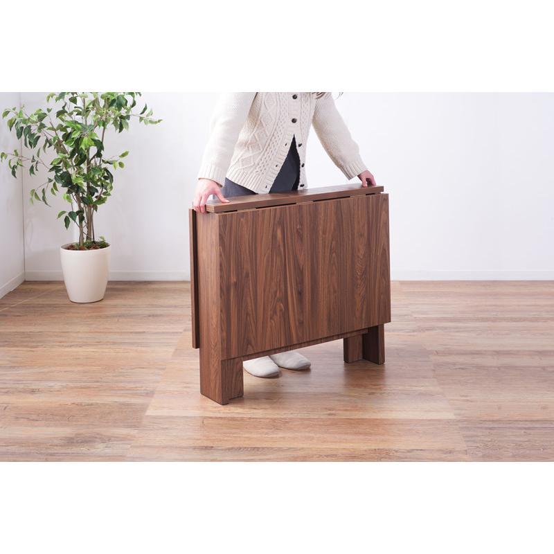 折りたたみ デスク ダイニングテーブル 幅120 木目 おしゃれ