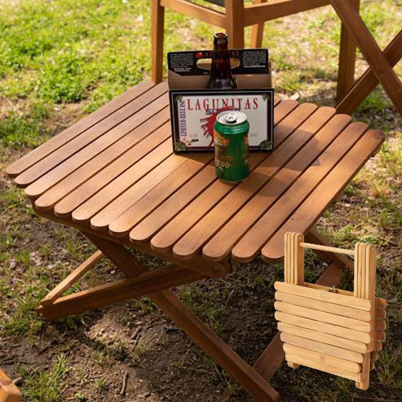 ブラウン木製センターテーブル 折りたたみ可能 センターテーブル 折り畳み 折りたたみ 幅100 おしゃれ 天然木