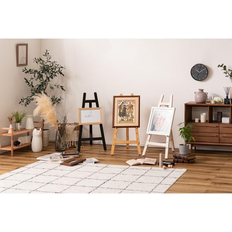 イーゼル　昭和レトロ イーゼル スタンド 木製 絵画 パネルスタンド 看板 デッサン