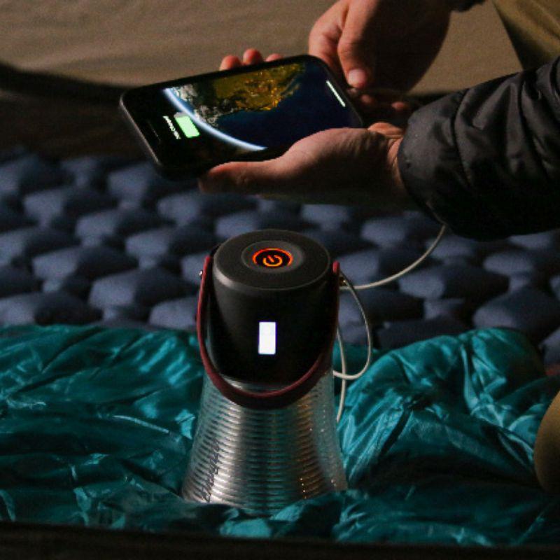 エナジャイザー デジタルインジケーター付き充電式ランタン大
