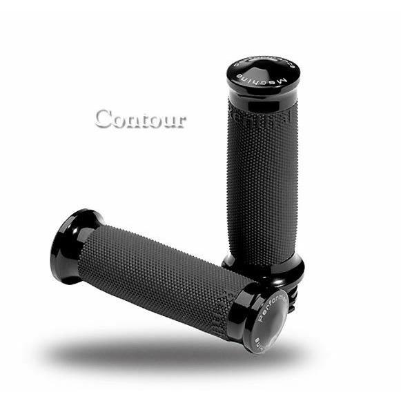 【パフォーマンスマシン】0063-2020-B パフォーマンスマシン　コントゥア・ラップド・グリップ（電子制御スロットル車）ブラック