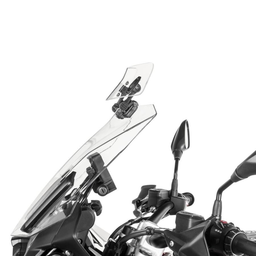 TOURATECH 01-040-1380-0 Evo ウィンドスクリーンデフレクター 読みやすい― 外装パーツ-車、バイク、自転車