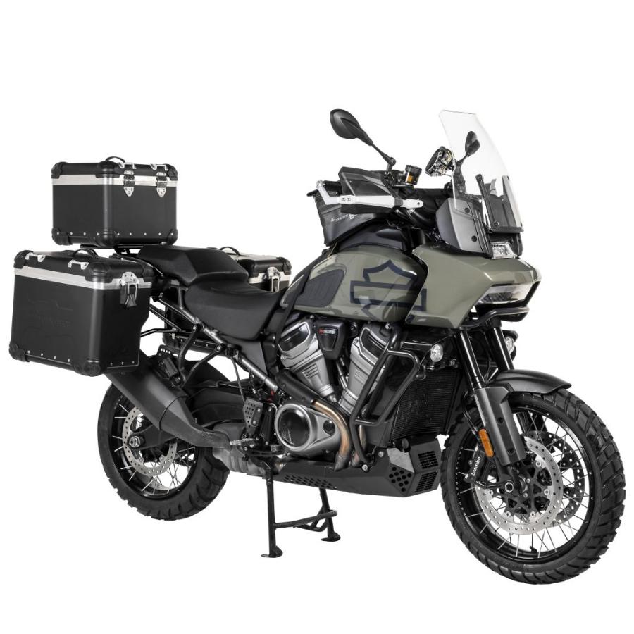 ハーレー Pan America ZEGA Evo トップケース(38L) ブラック TOURATECH_2