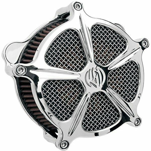 RSD スピード5 エアクリーナー クローム ケーブルスロットル車用 0206-2000-CH