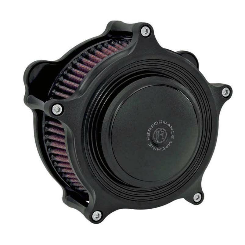 【パフォーマンスマシン】02062066SMB SUPER GAS MERC エアクリーナー ブラック 1993〜2006 BigTwin