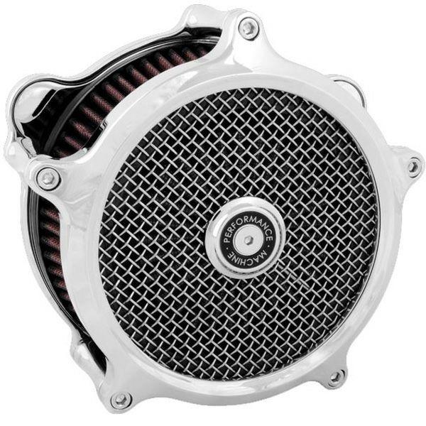 PM エアクリーナー SUPER GAS クローム スポーツスター用 0206-2149-CH