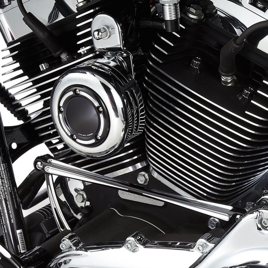 アレンネス 03-591 Arlen Ness ホーンカバー ブラック 1991〜 ダイナ、ソフテイル、ツーリング_3