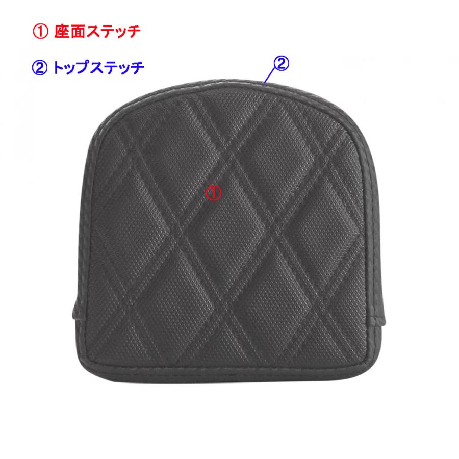 Saddlemen ショートシーシーバーパッド LSステッチ