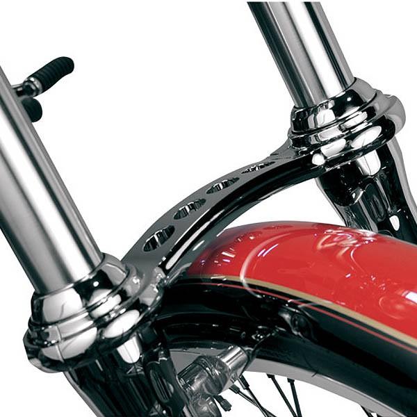 カスタム サイクル 0415-0004 Custom Cycle Engineering 49MM フォークブレス クローム 2006〜2017 FXDWG、FXDF