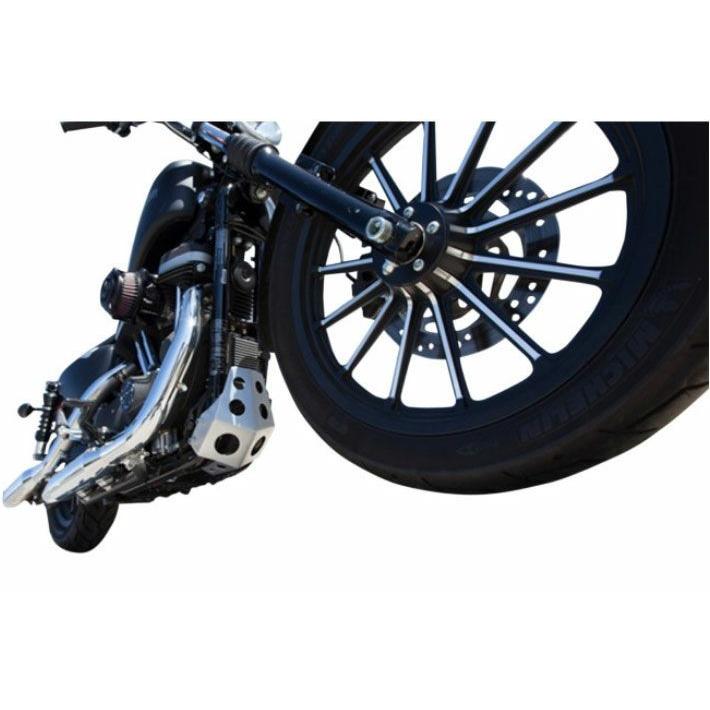 スピードマーチャント 0506-0833 SKID PLATE アンダーガード 2004〜2021 スポーツスター（ブラッシュ・アルミ）