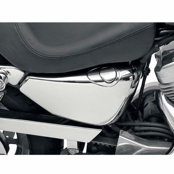 薬物SP 0520-0404 Drag Specialties クロームサイドカバー ともし火陣営 2004〜2009 運動競技はやりっ児 外装パーツ-バイク-車、バイク、自転車