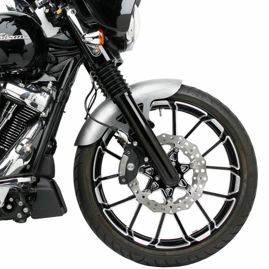 Arlen Ness Pro Short スチール・フロントフェンダー 21インチ : HD