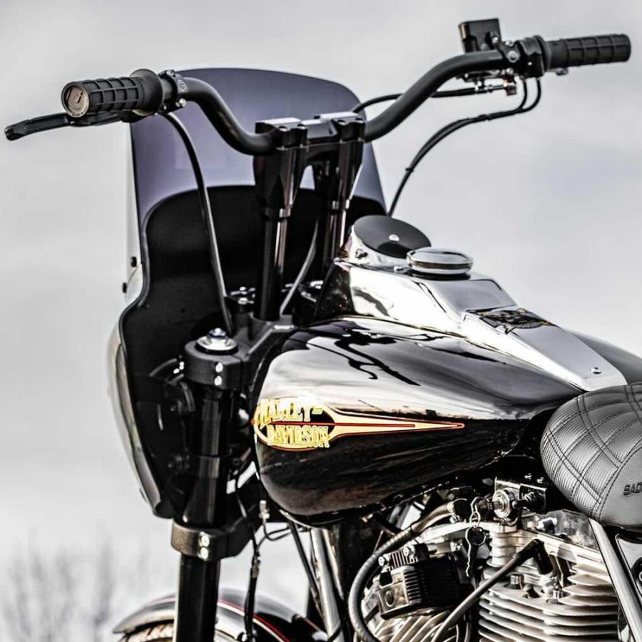 ODI V-Twin モトハンドルバー 1インチ径 ブラック : 0601-5196 : HD 