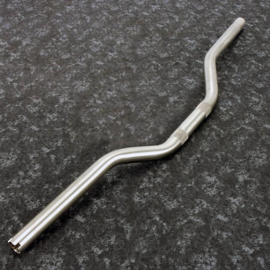 ハーレー用 1インチ径 ローベンド・ハンドルバー (ステンレス) SLYFOX