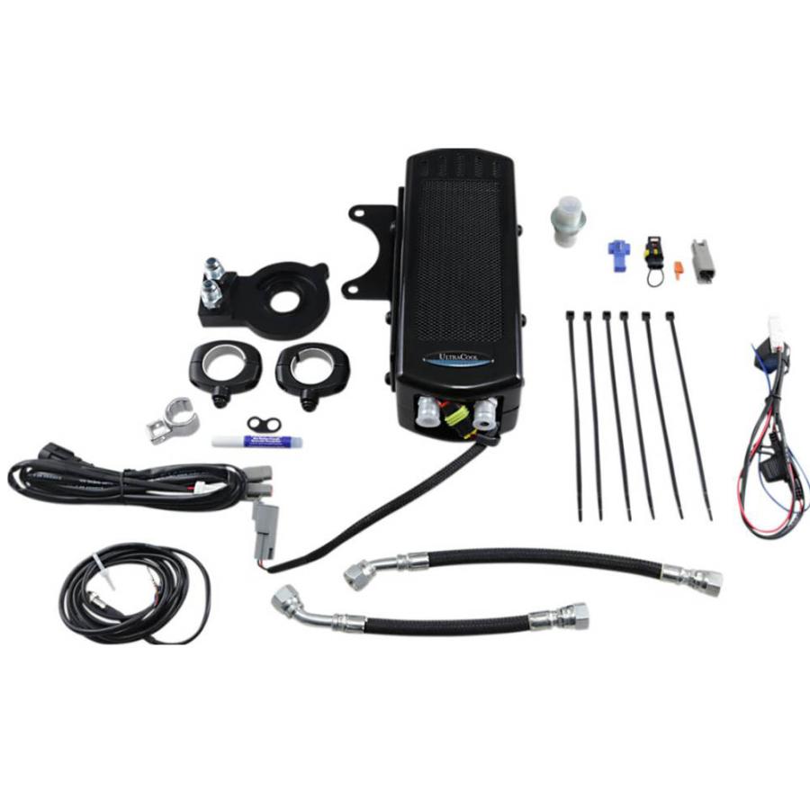 ULTRACOOL スポーツスター サイドマウント オイルクーラーキット ブラック : HD-PARTS ハーレーパーツ カスタム専門店 ...