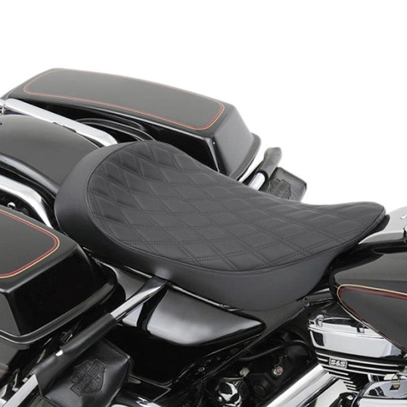 Drag Specialties ロープロファイル ソロシート ダブルダイアモンド