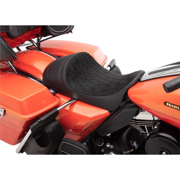 ドラッグSP 0801-1255 EZ-ON ロー・アンド・フォワードポジション ソロシート 2008〜 ツーリングの画像