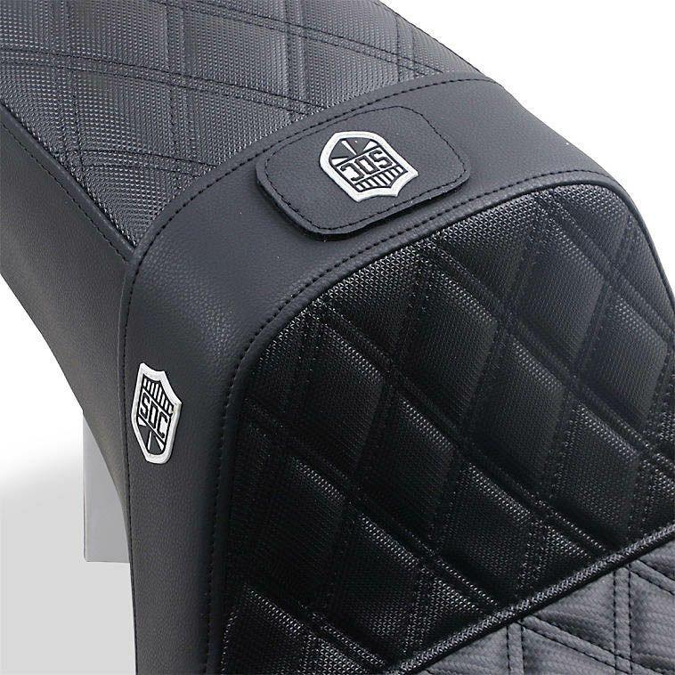 0803-0630:SaddleMen SDC パフォーマンス グリップ バックレスト 2006〜2017 ダイナの画像