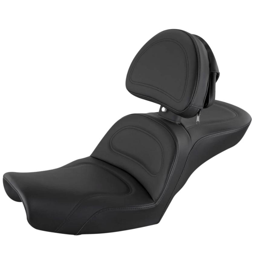 Saddlemen エクスプローラー・2UPシート バックレスト付