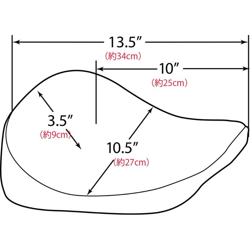 ドラッグスペシャリティーズ ボバースタイル ソロシート ダブル