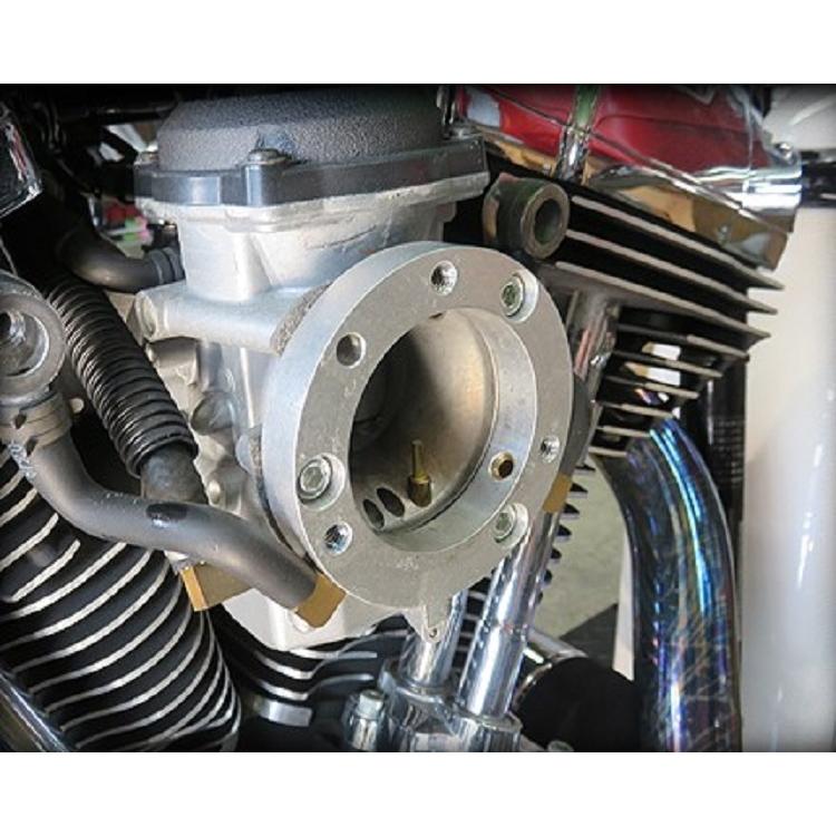 S&S ティアドロップエアクリーナー アダプターASSY スポーツスター用 