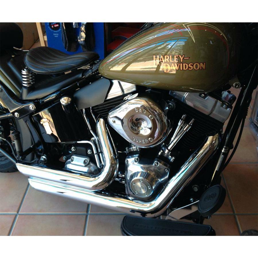 ハーレー S＆S ティアドロップ エアクリーナーセット 電子制御ツインカム